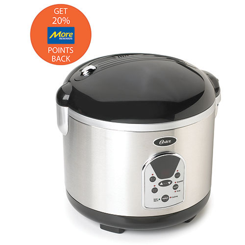 Oster 20 Cup Digital Rice Cooker More Rewards