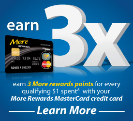 More Rewards master Card
